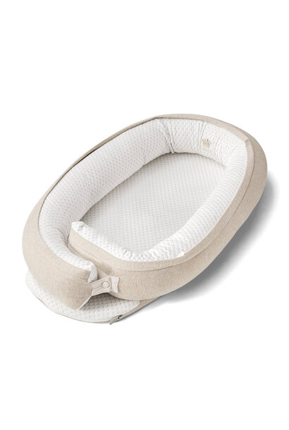 Silent Sands babynestje wit/beige