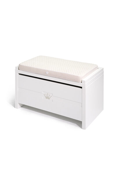 Silent Sands matras voor speelgoedkoffer beige