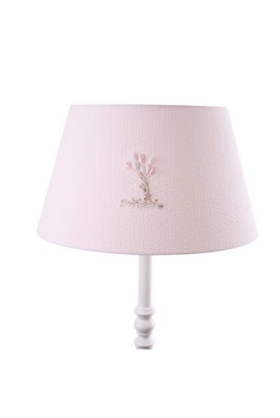 Pink Garden Party Grote lampenkap geborduurd
