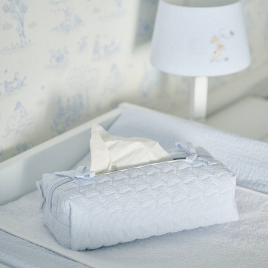 Blue Garden Party Hoes voor kleenex-doos - Gewatteerd-2