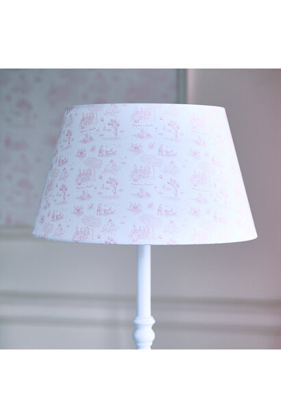 Pink Garden Party Grote lampenkap geprint