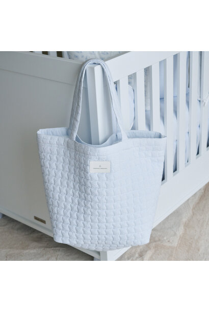 Blue Garden Party Tote bag - Gewatteerd
