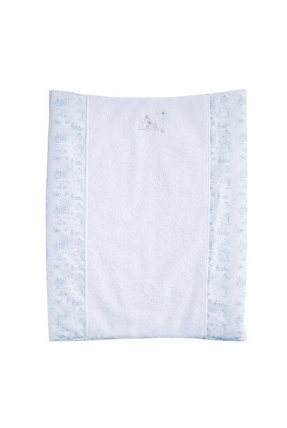 Blue Garden Party Hoes verzorgingskussen - Badstof + gedrukt