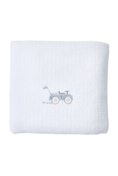 Classic Car Doopdeken 100x135cm - Gewafeld