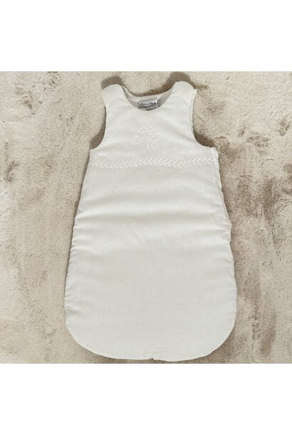 slaapzak katoen 70cm 3-9 maanden - Wit