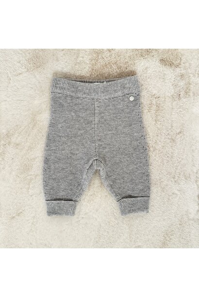 broekje katoen met wol en kasjmier - grijs