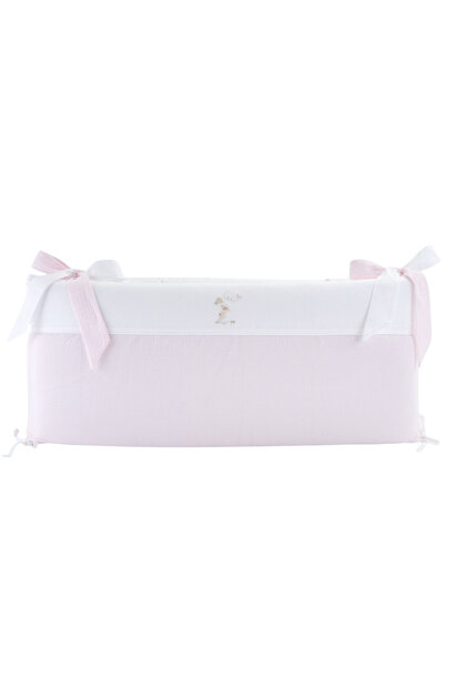 Pink Garden Party Bedbeschermer 60cm - Katoen (60x60x60cm) H:30cm