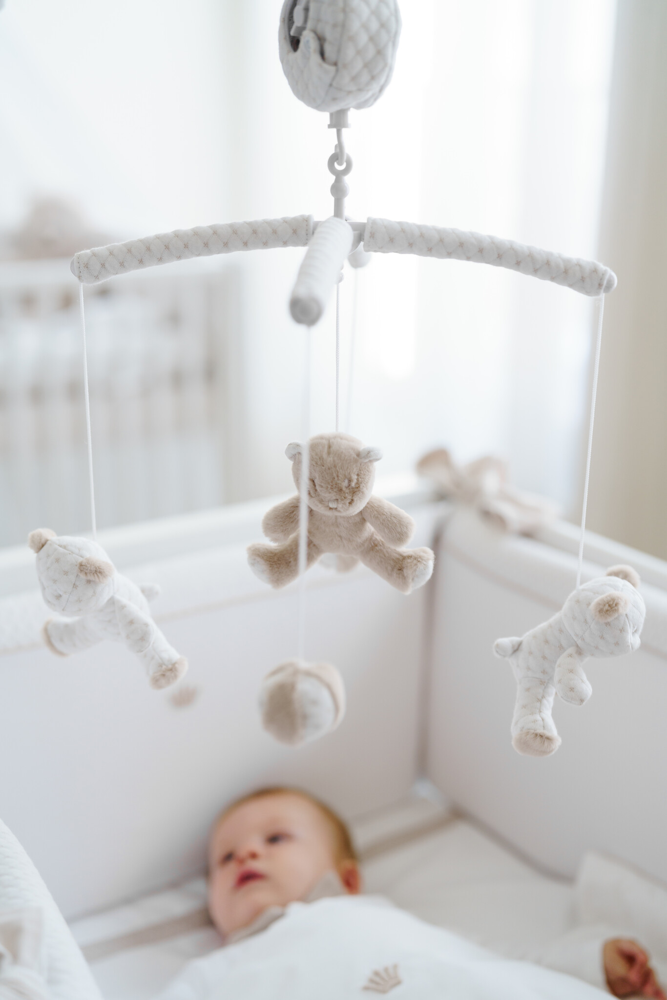 Silent Sands muziekmobiel wit/beige-2