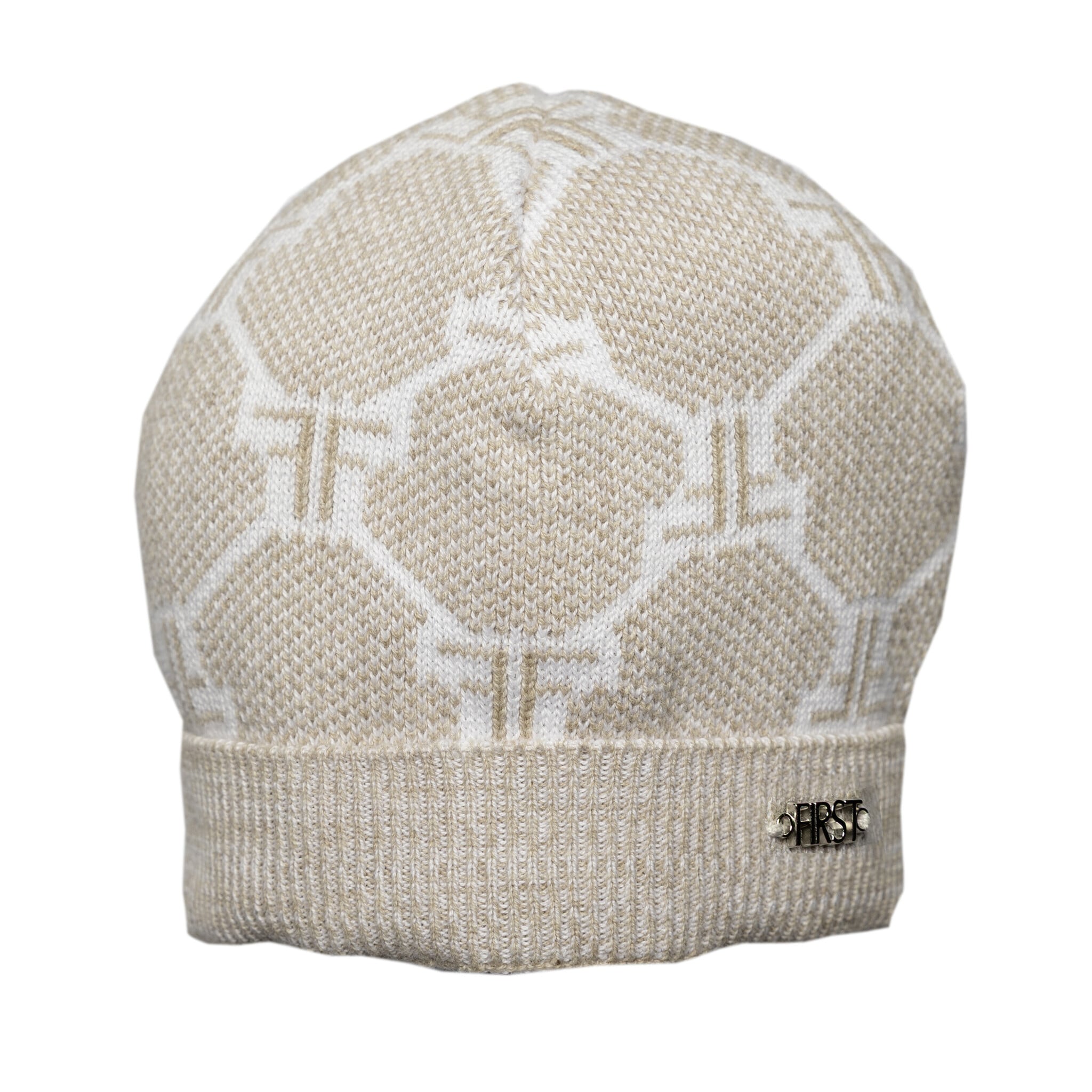 babymutsje signature beige-1