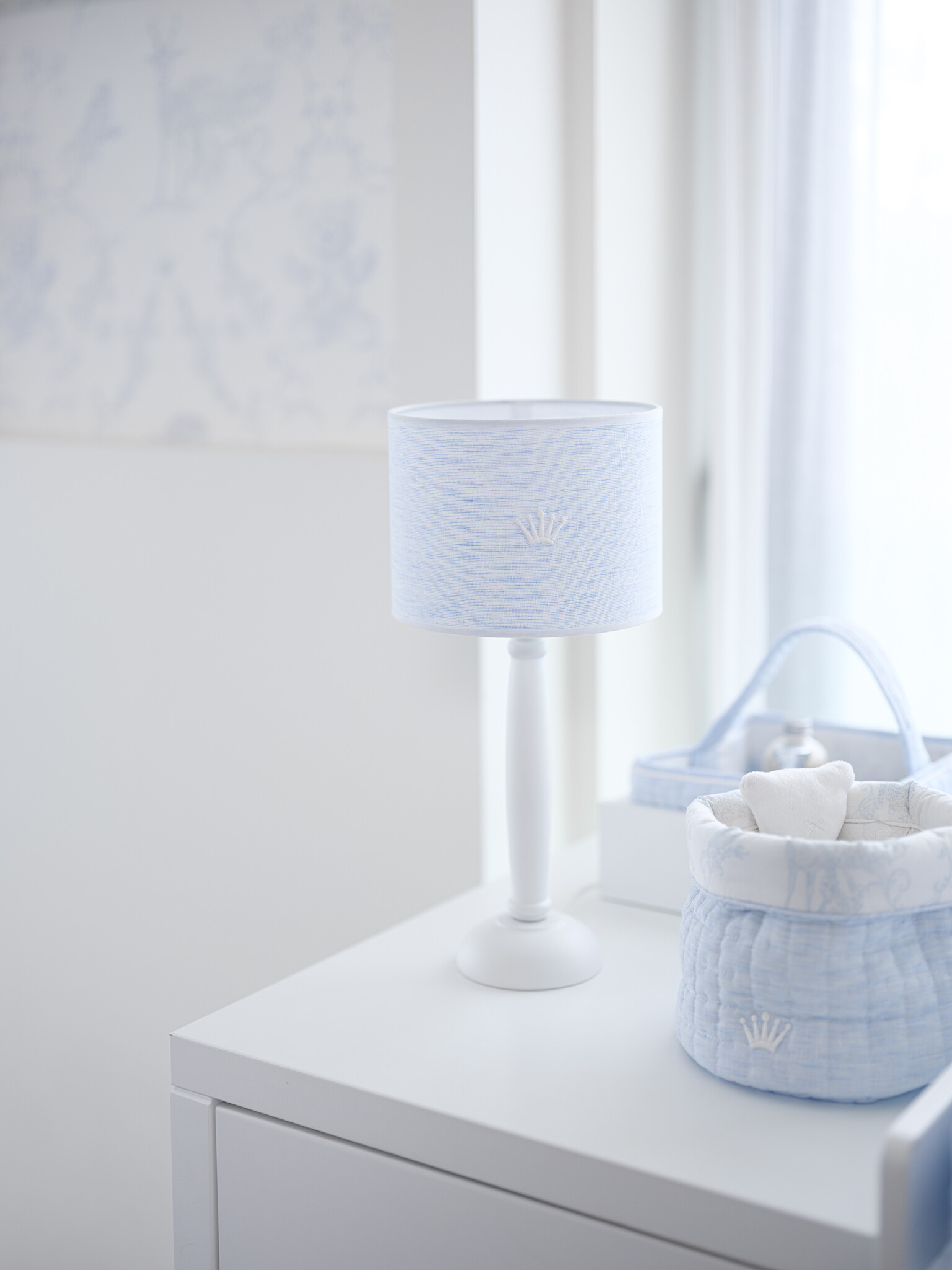 Linen Blue behang-4