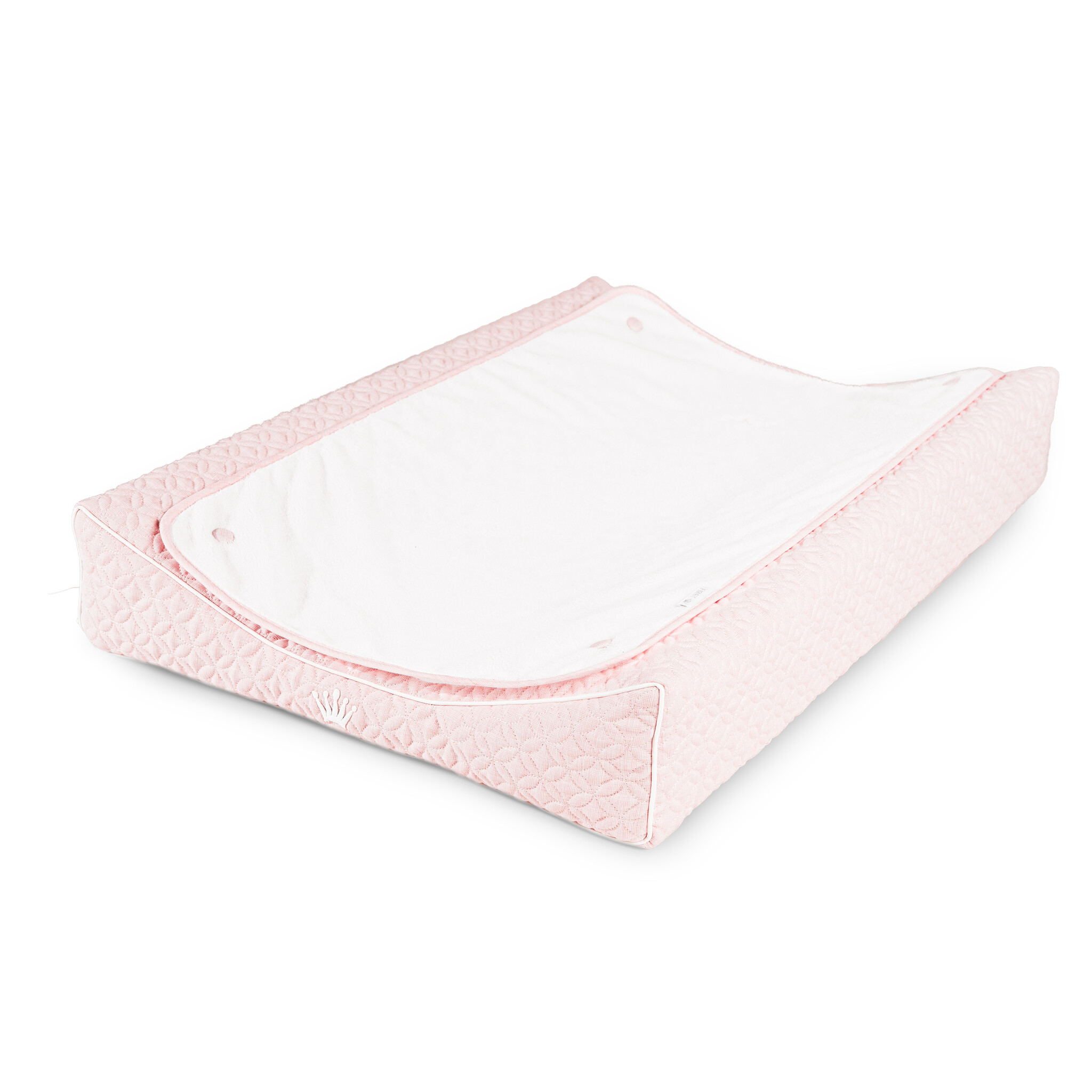 Linen Pink Hoes voor verzorgingskussen met handdoek-1