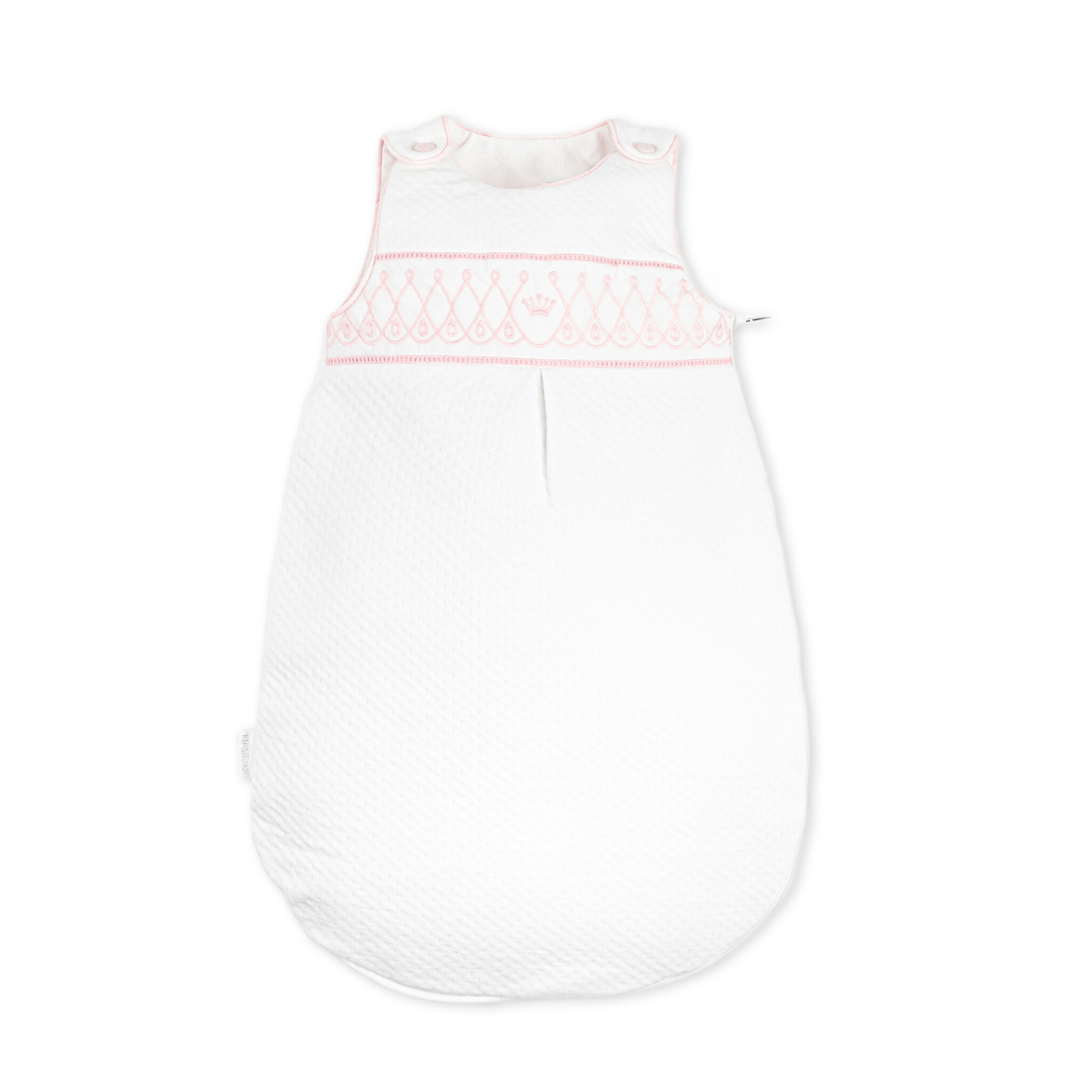 Linen Pink Slaapzak met rits 75cm-1