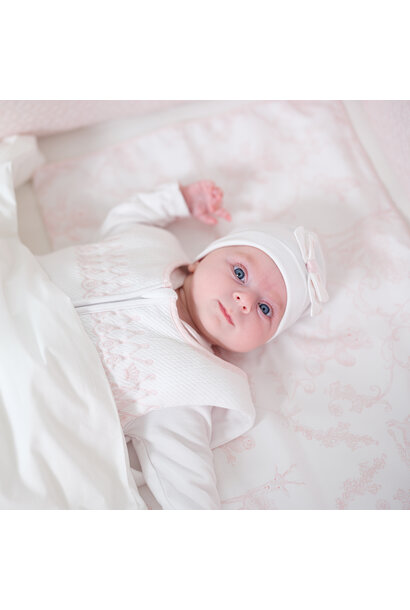 Linen Pink Slaapzak met rits