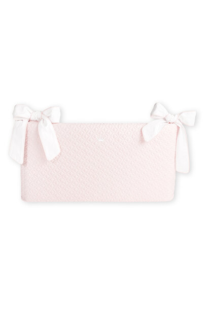 Linen Pink Bedbeschermer 3 zijden