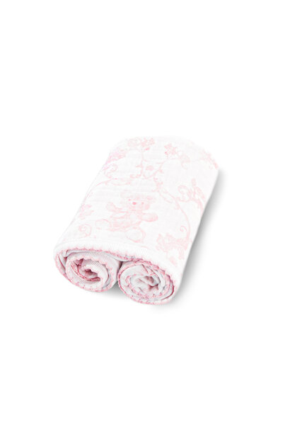 Linen Pink Tetradoek