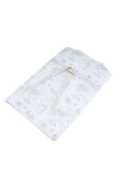 Natural Garden Party Hoeslaken bed geprint 70x140cm
