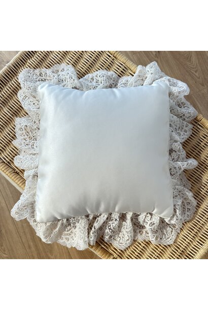 Monaco Lace sierkussen 30x30