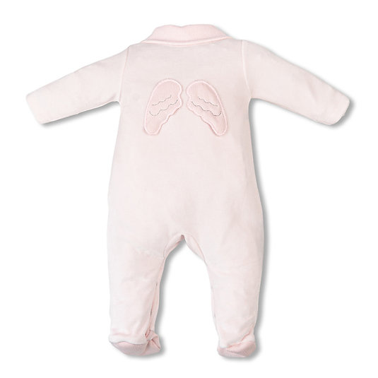 giftset velours babypakje vleugels en mutsje in geschenkdoos-2