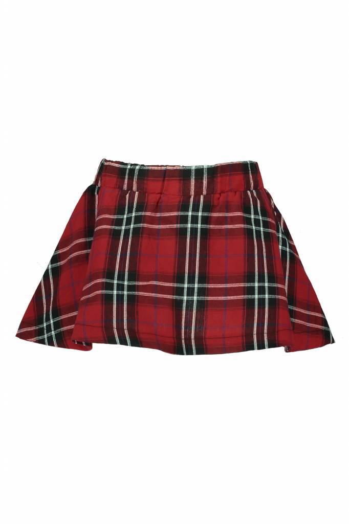 Bampidano Bampidano rokje flanel red check