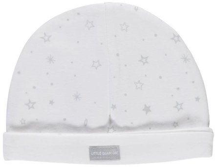 Quapi mutsje Zia light grey star