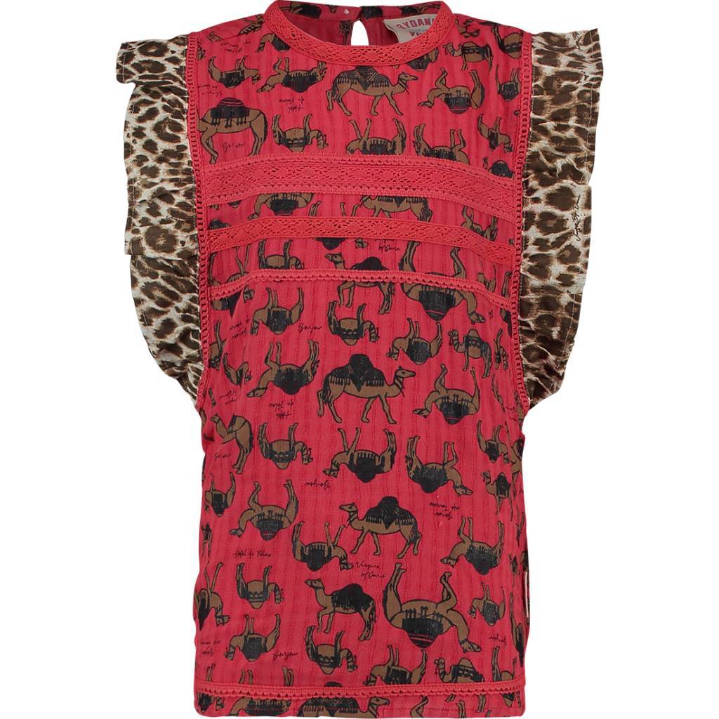 Vingino Vingino ByDanie shirt Loulou peach red