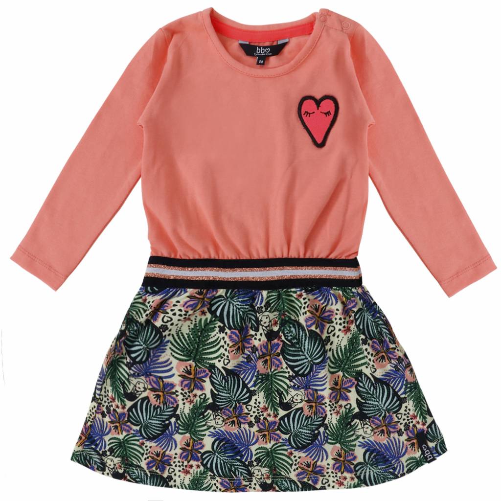 Beebielove Beebielove jurk print crl