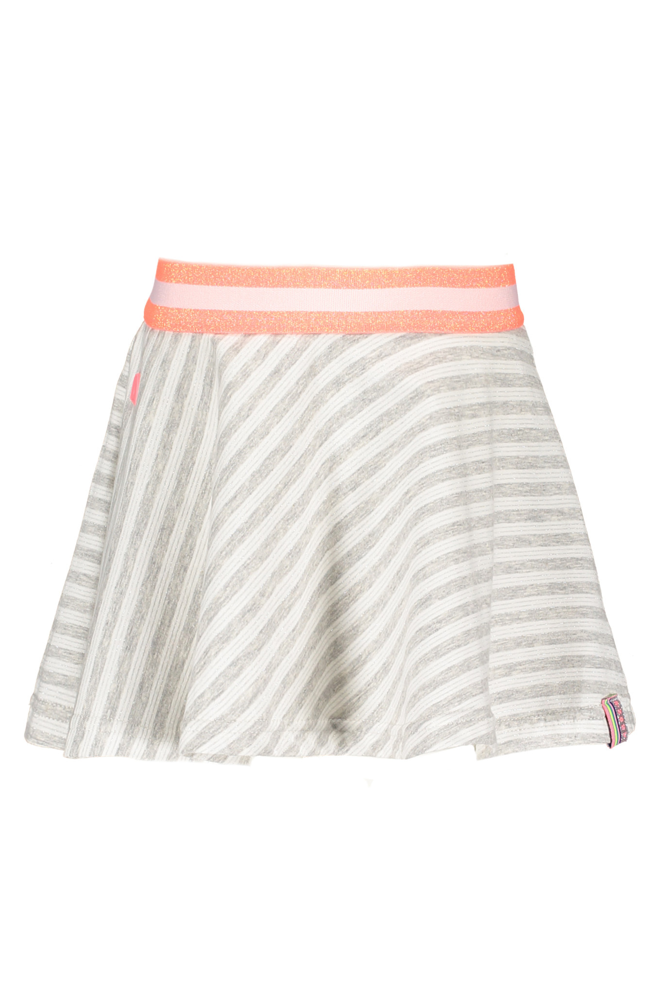 B.Nosy B.Nosy rok slanted stripe skater grey melee silver