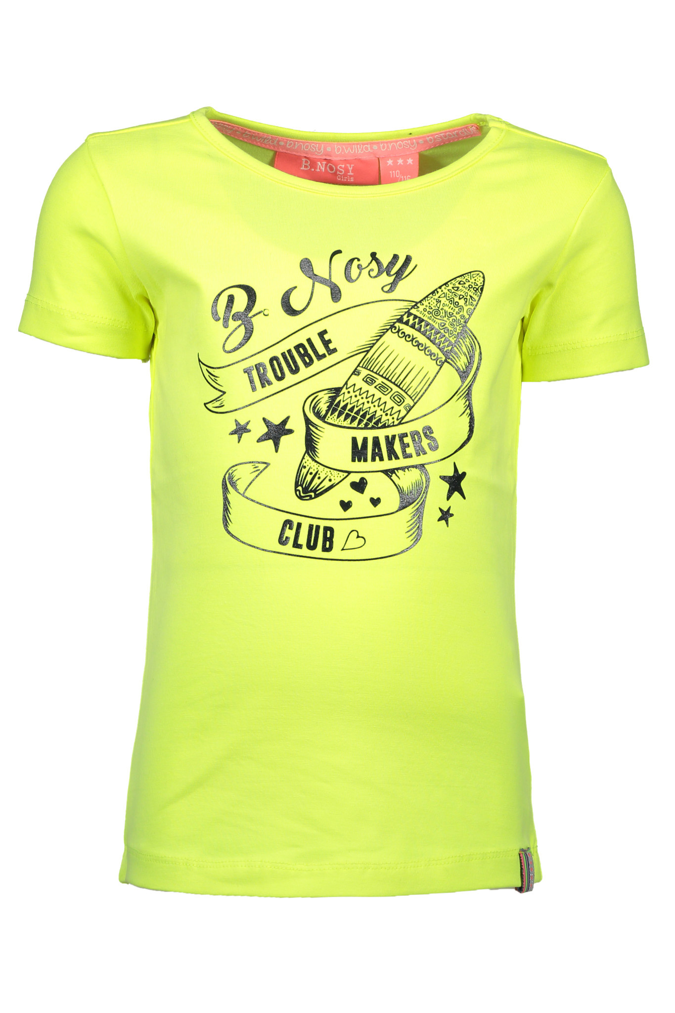 B.Nosy B.Nosy T-shirt surf electric yellow