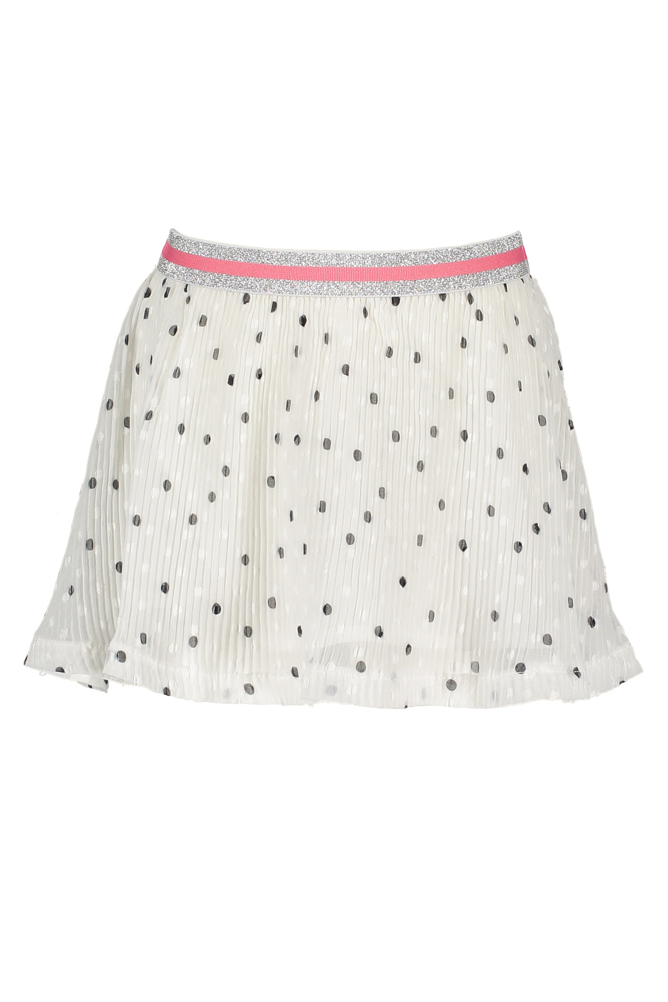 Bampidano Bampidano rok woven dots white