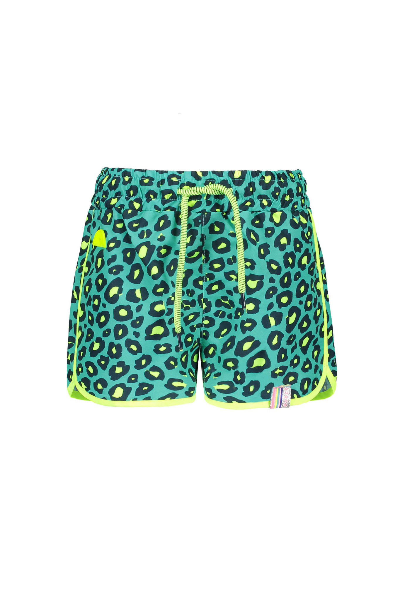 B.Nosy B.Nosy short woven beach hot turquoise panther ao midnight electric yellow