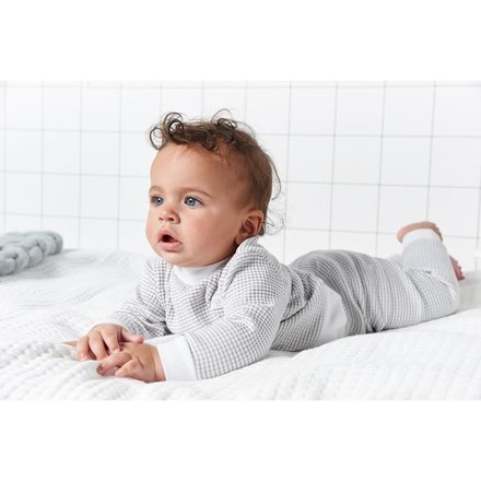 Feetje pyjama wafel baby Grijs