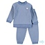 Feetje Feetje pyjama wafel baby Blue melange