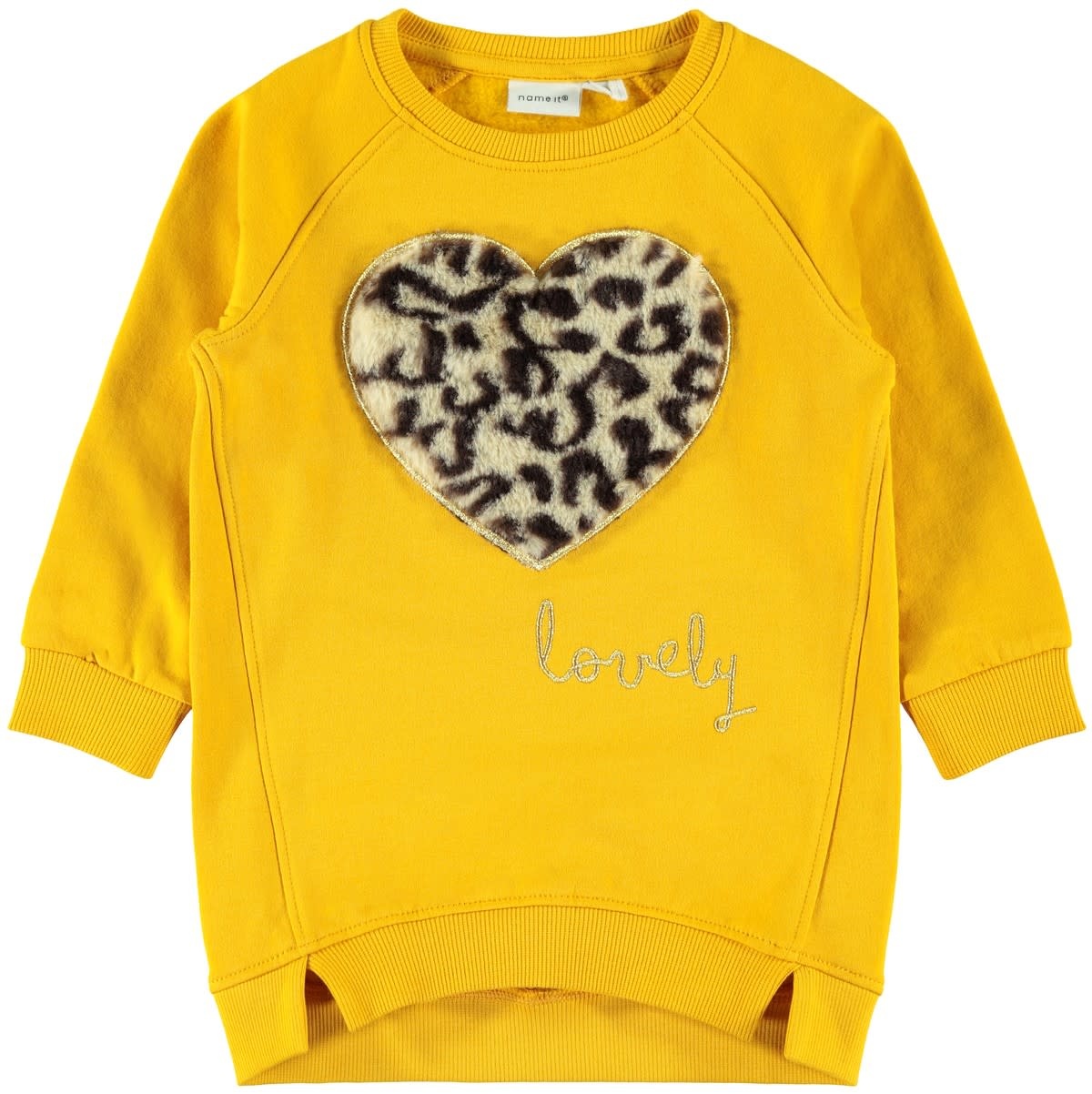 Name It Name It jurk Luero golden orange
