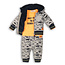 Dirkje Dirkje 3-delig setje outdoor expedition grey melee + aop + faded orange