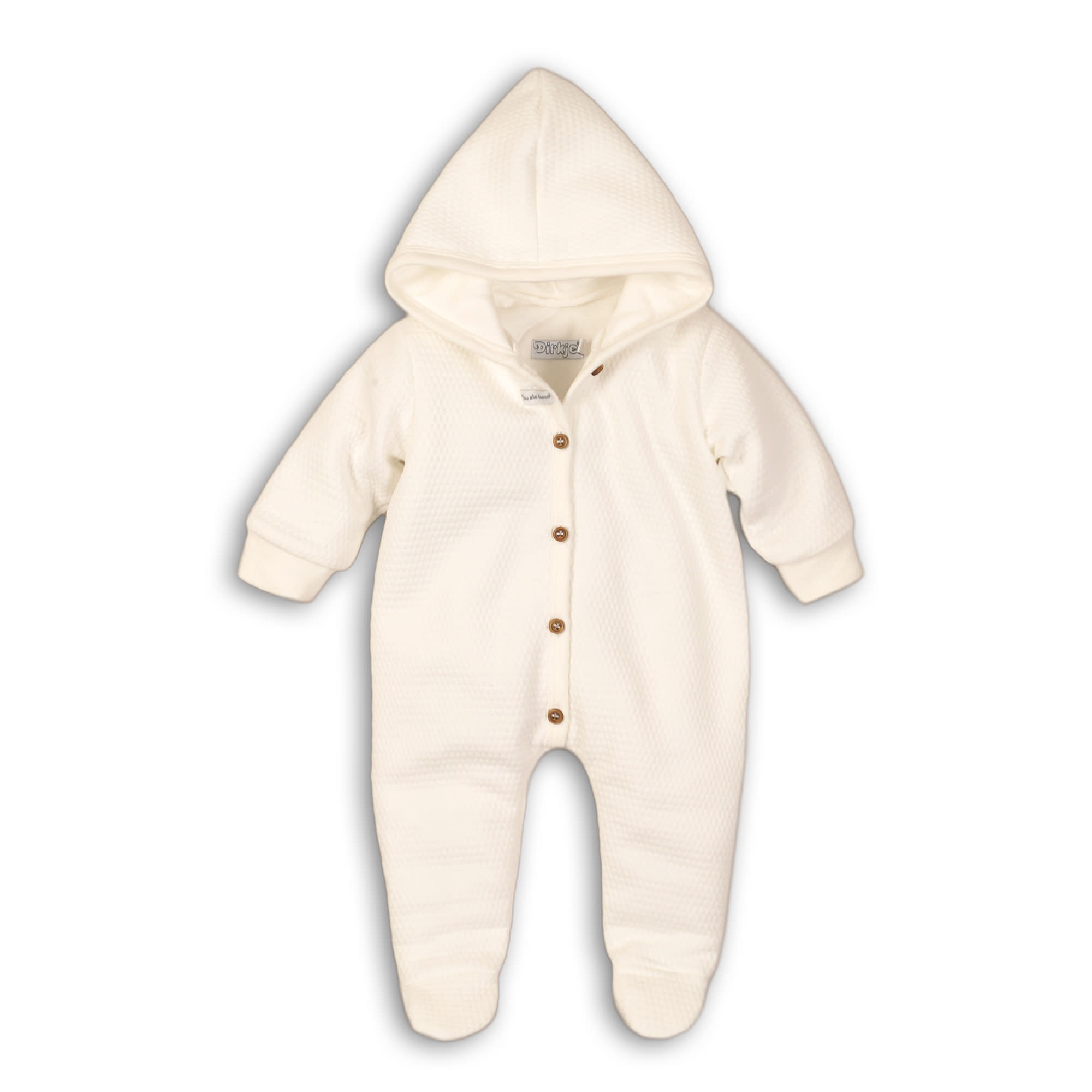 Dirkje Dirkje snowsuit you are loved off white