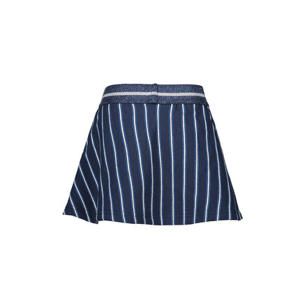 B.Nosy rok skater with vertical stripe, elastic waistband stripe ink blue