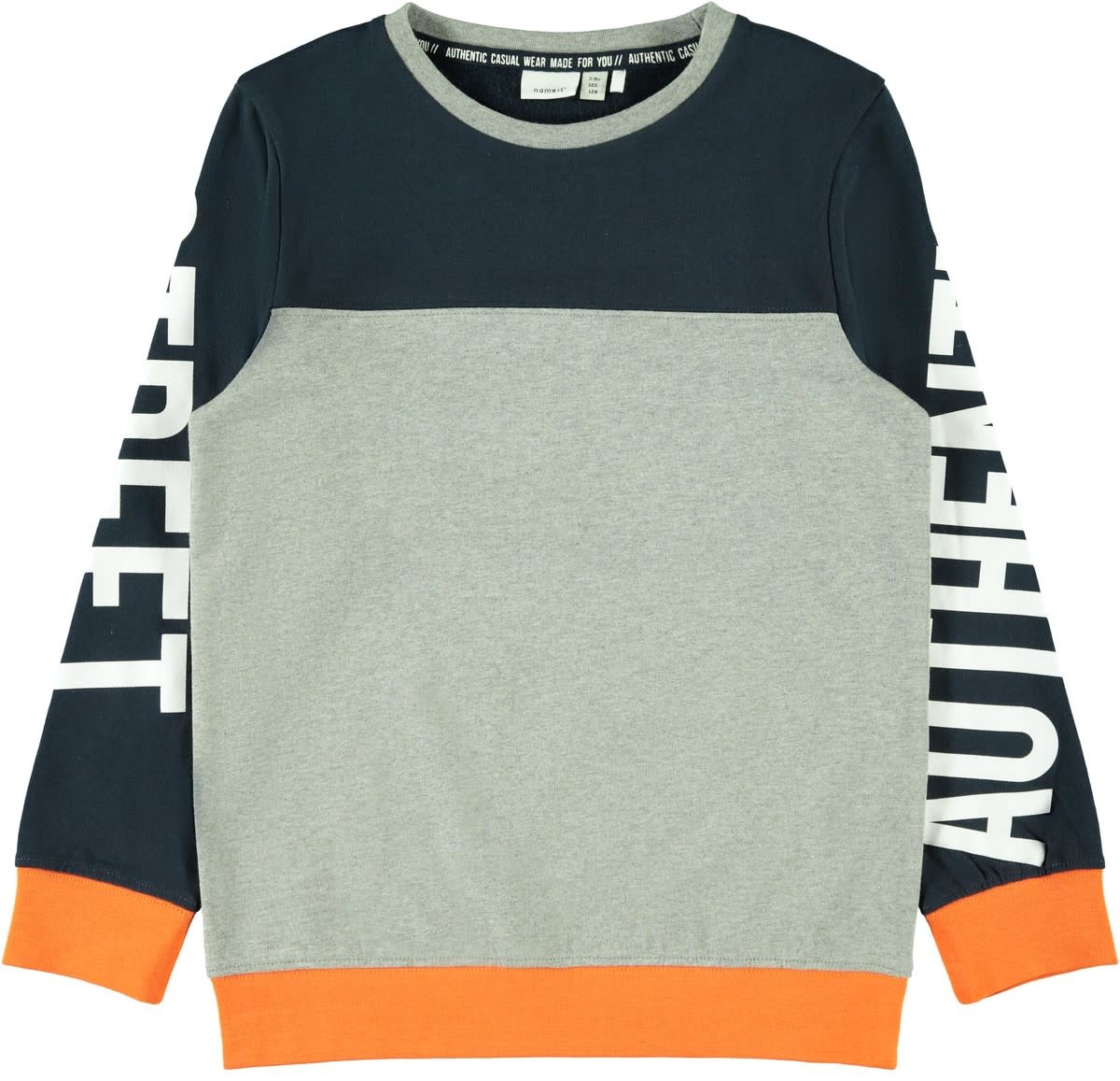 Name It Name It trui Nario grey melange