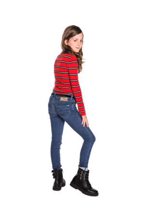 Indian Blue Jeans trui striped