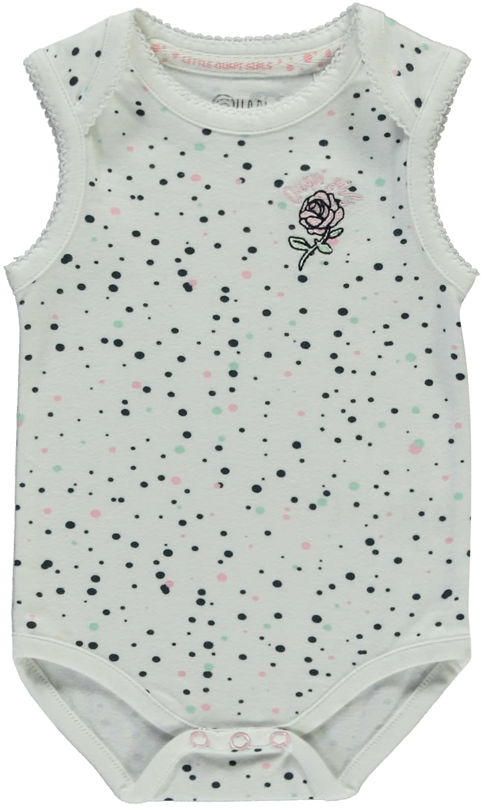 Quapi Quapi romper Xarlot white dot aop
