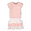 Dirkje Dirkje 2-delig setje light pink aop+white