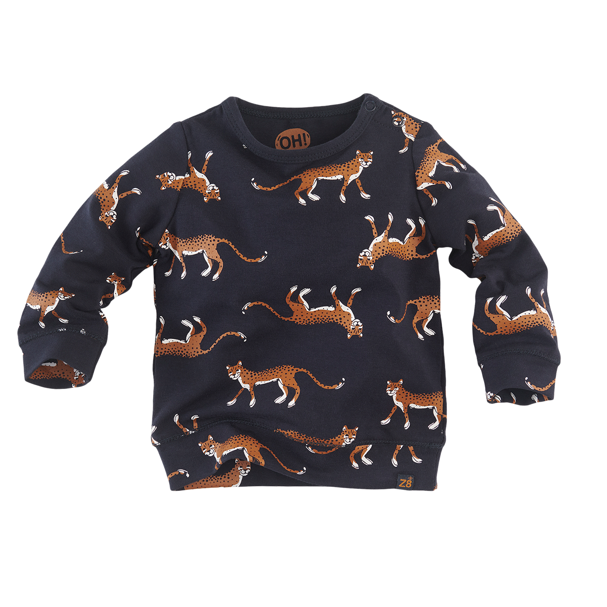Z8 Z8 longsleeve Uranus n19 navy/leopard/aop