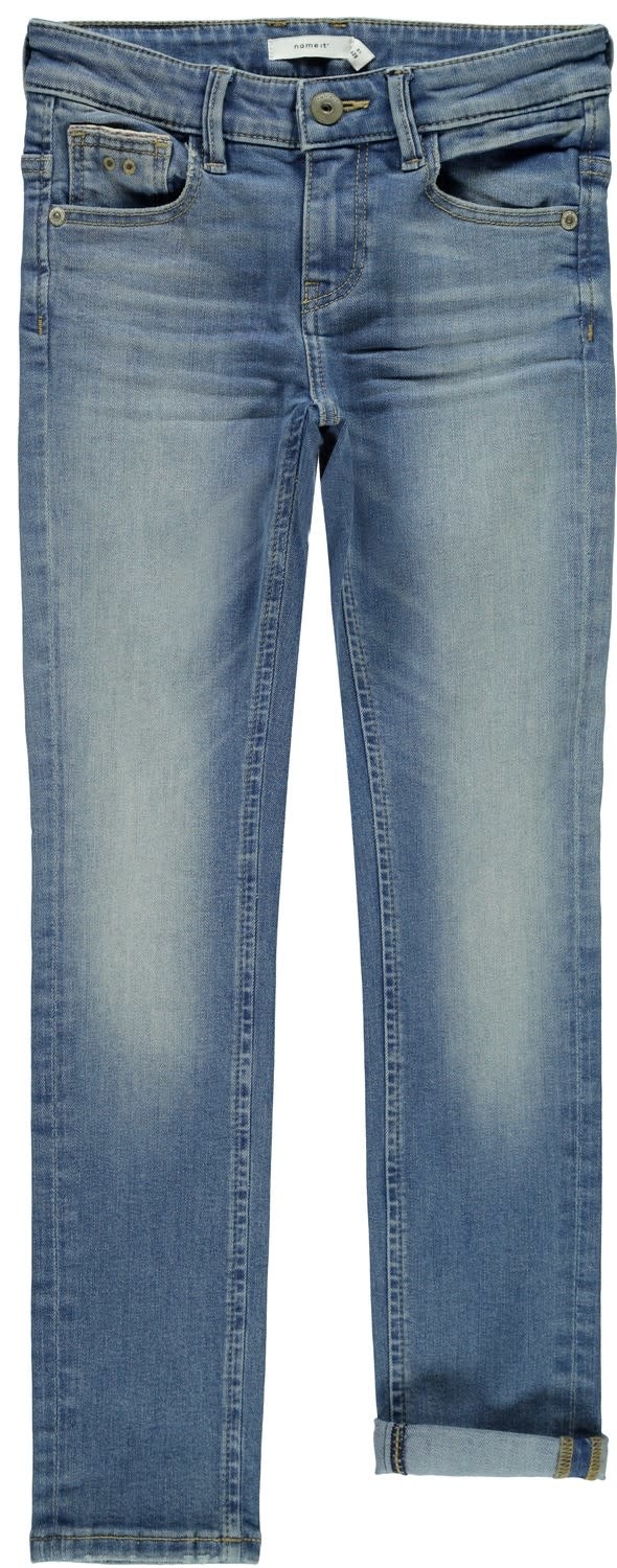 Name It Name It spijkerbroek Theo Tistic medium blue denim
