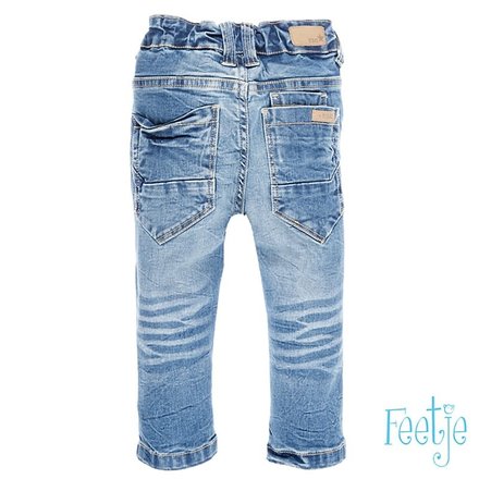 Feetje spijkerbroekje stretched bleached denim