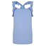 Indian Blue Jeans Indian Blue Jeans singlet ruffle eye blue