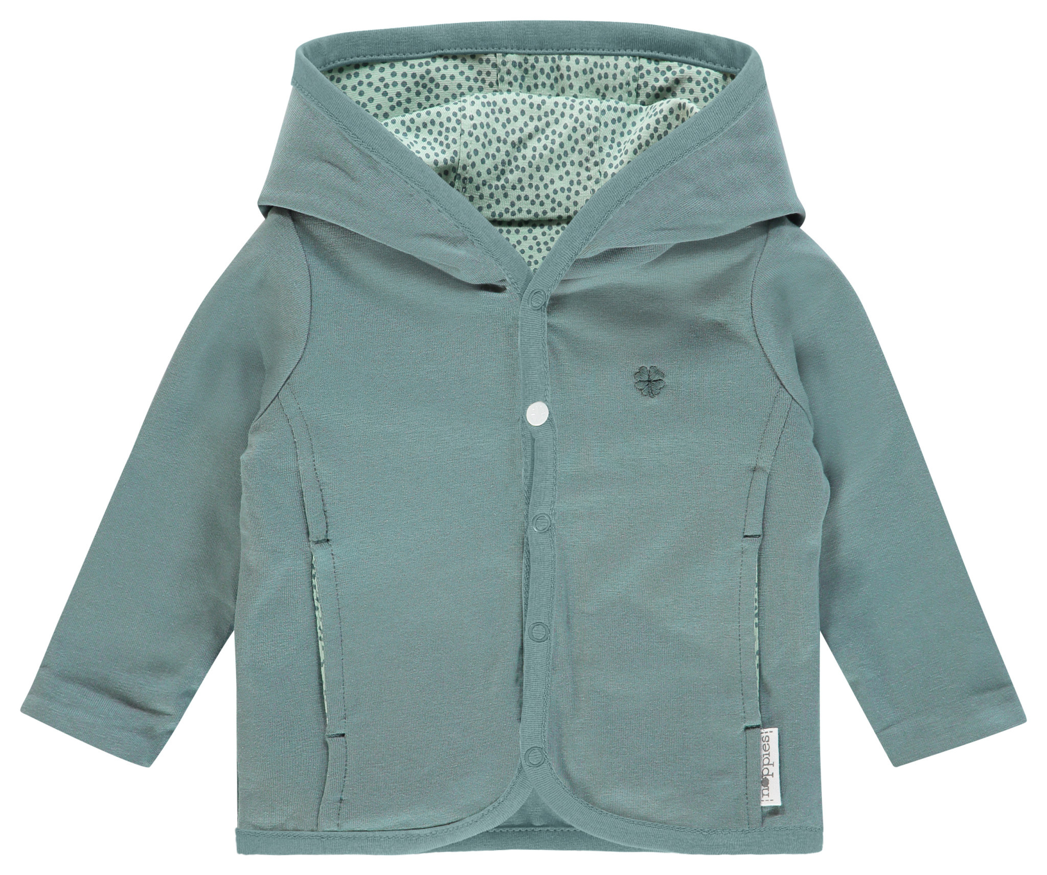 Noppies Noppies vestje Haye grey mint