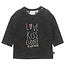 Feetje Feetje meisjes longsleeve love antraciet melange - Better Together