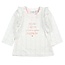 Feetje Feetje meisjes longsleeve ruches offwhite - We Are Family Girls