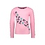 B.Nosy B.Nosy meisjes longsleeve with ruffle tape on sleeve sorbet