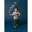 Beebielove Beebielove meisjes trui stripe grey