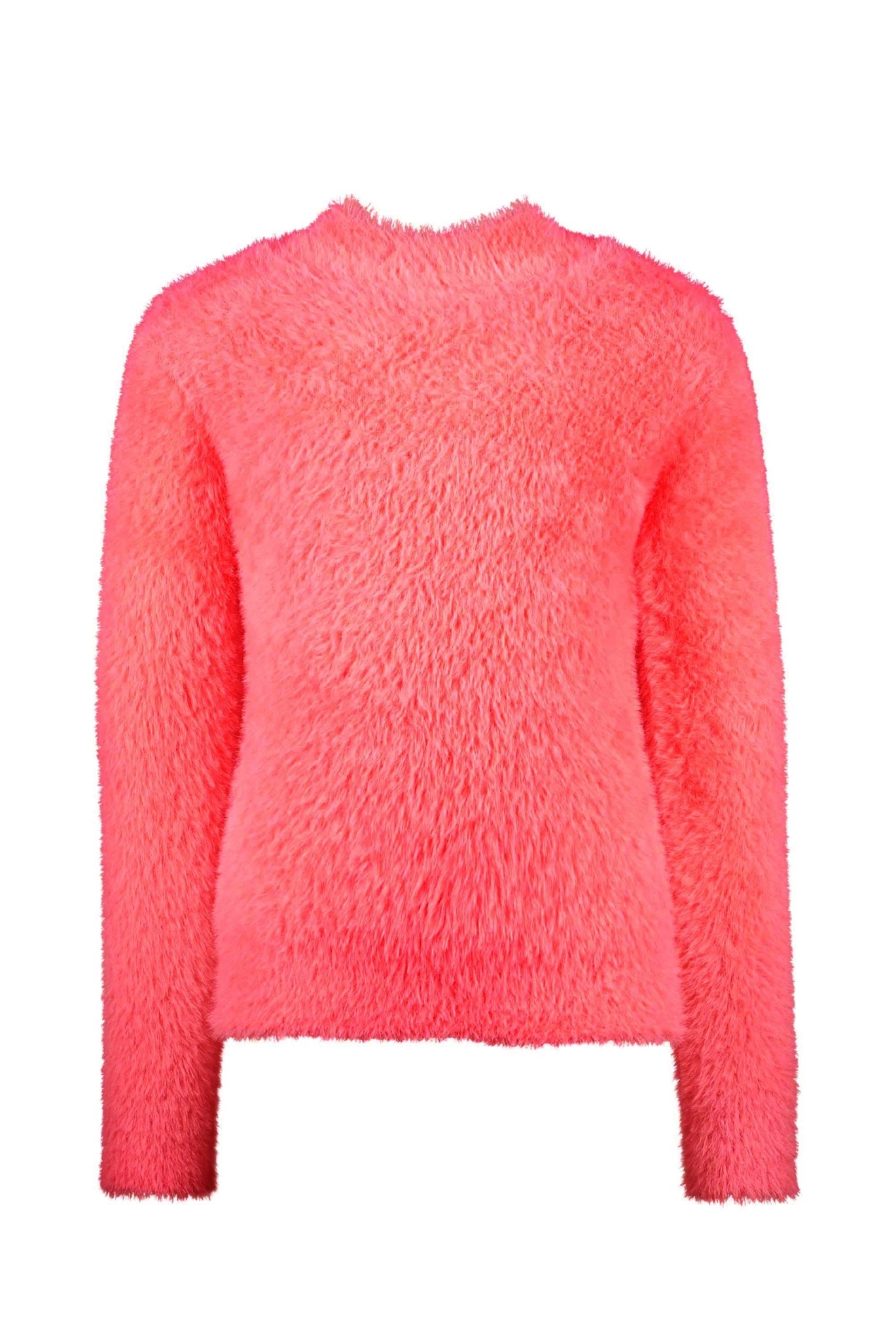 B.Nosy meisjes trui furry with slits on both sides festival pink B.Nosy meisjes trui furry with slits on both sides festival pink